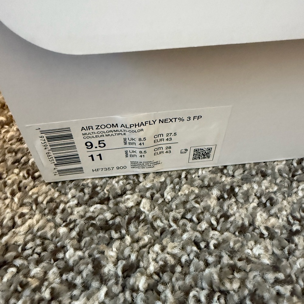 Nike Air Zoom Alphafly Next% 3 FP - Picture 2 of 7